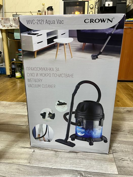 Прахосмукачка CRAWN Aqua Vac