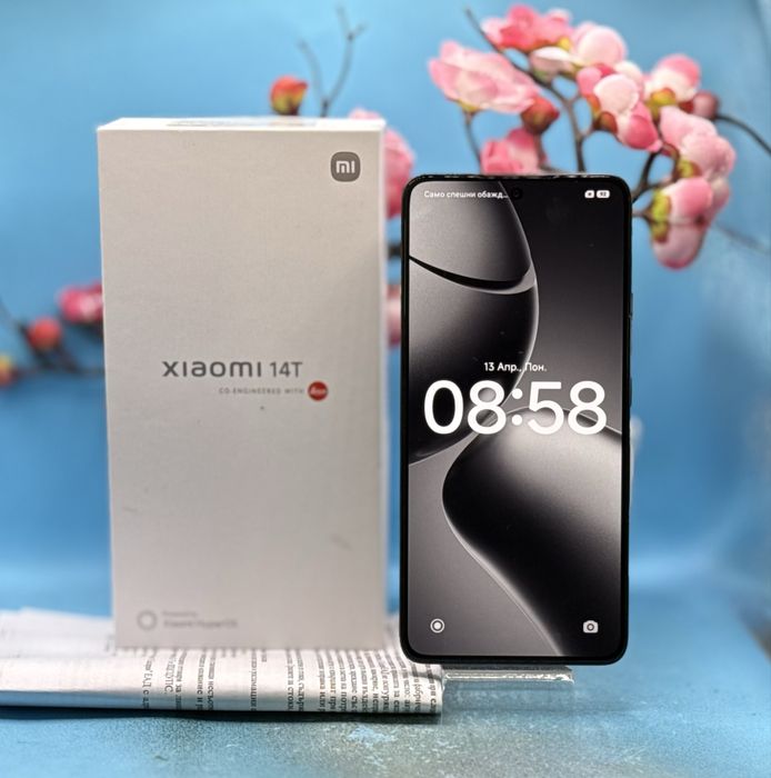 ГАРАНЦИОНЕН!!! Xiaomi 14T, 12GB RAM, 256GB, 5G, Titan Black