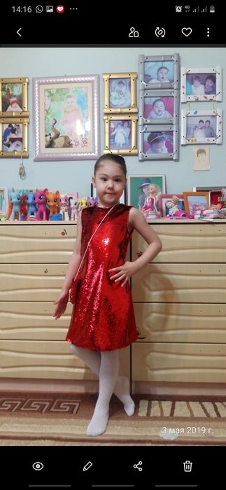 Платье 5-6лет