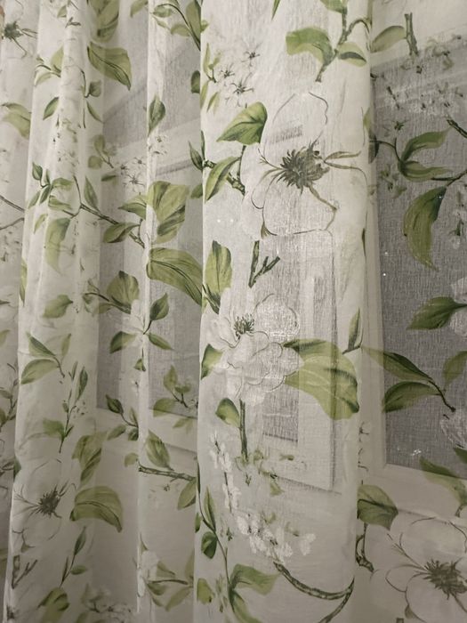 Тюль для кухни готовая