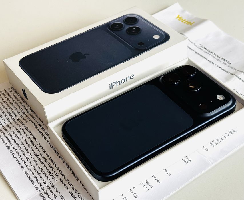 Iphone 17 Pro 256GB Blue Гаранция 3 години
