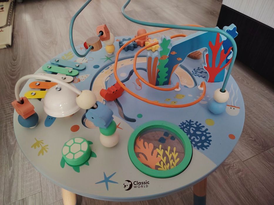 Măsuță de activități din lemn