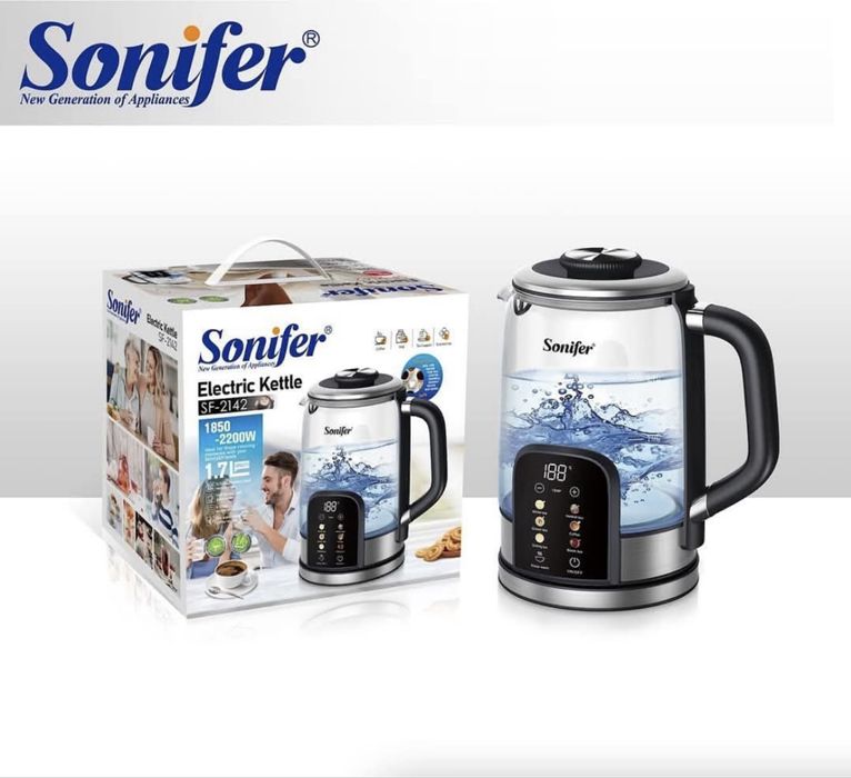 Доставка! Электрический чайник Sonifer SF-2142