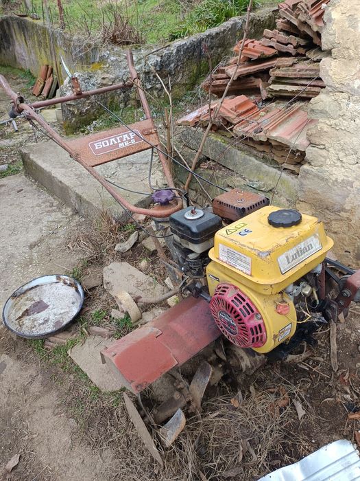 Мотофреза Болгар МБ-5 с двигател Lutian