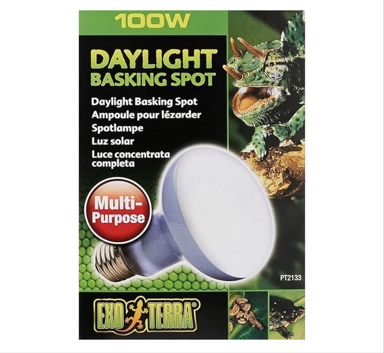 Bec Exo Terra Daylight Basking Spot, 100 W, Violet - Terariu