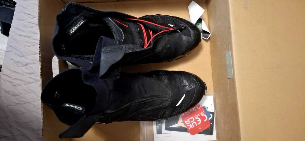 Ghete motociclist Alpinestars CR-8 Gore-Tex