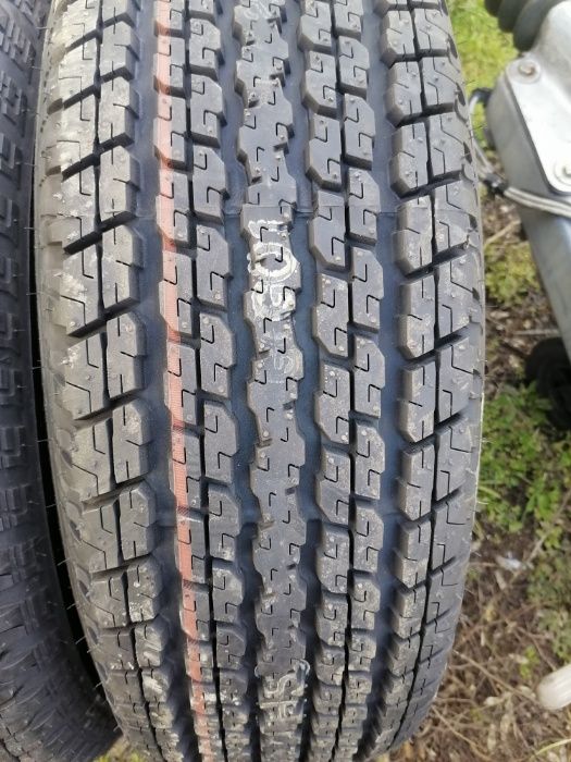 4 бр. нови ВСЕСЕЗОННИ гуми BRIDGESTONE 255 70 18 DOT 0617