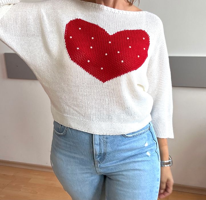 Zara denim деним 29/30номер  & heart blouse