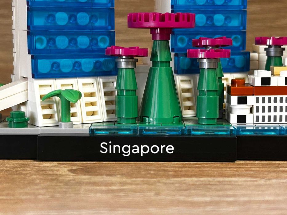 LEGO Architecture Singapore 21057, 827 piese