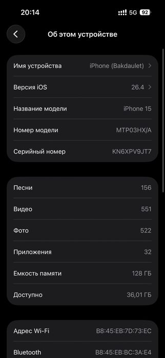 Iphone 15  срочно продам