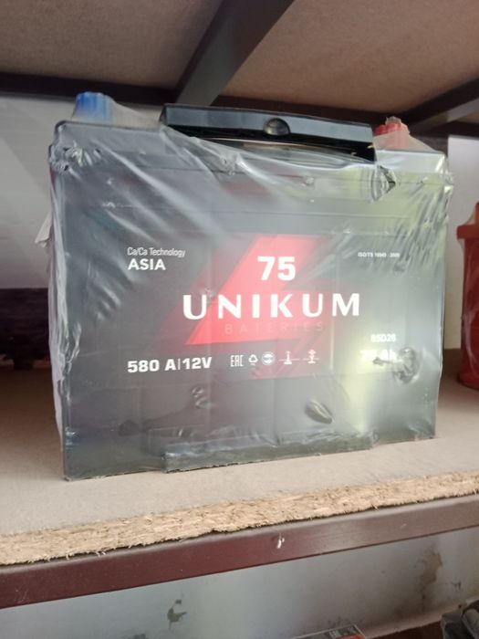 Аккумулятор Unikum 75ah