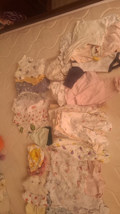 Вещи детские для новорождённых разные