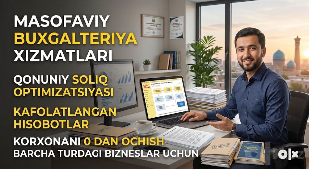 Buxgalteriya xizmatlari masofadan (Outsourcing)