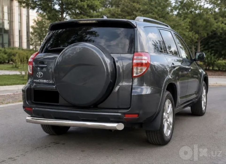 Защита бампера Toyota Highlander 3 и Rav4 3 4