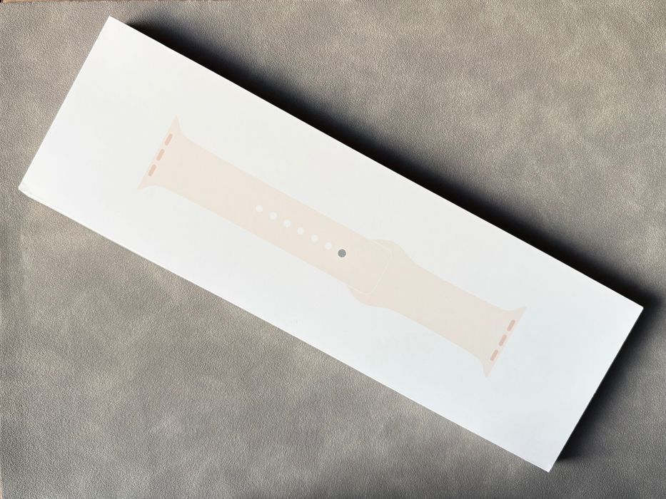 Силиконова каишка за Apple Watch 42 mm Pink Blush