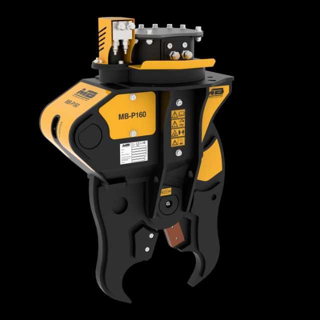 Foarfeci de Demolare MB CRUSHER P160 pt Excavator Recomandat 1.5-3 T