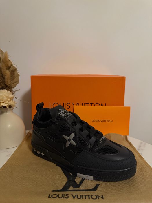 Adidasi/Papuci L O U I S V U I T T O N Skate Black