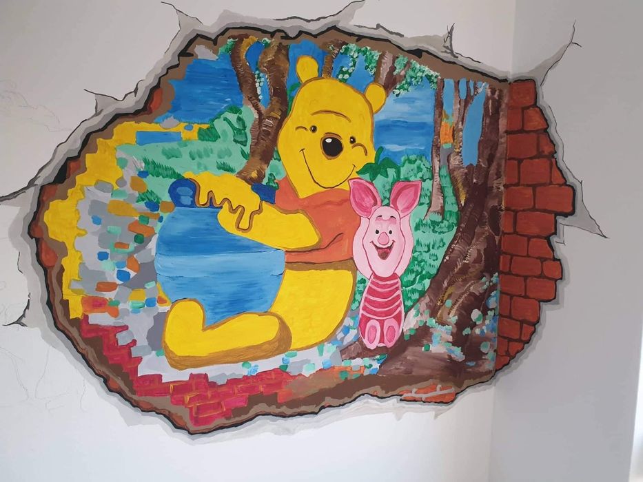 Рисуване върху стена