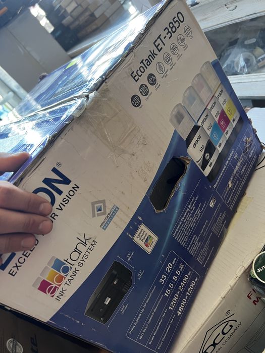 Epson EcoTank ET-3850 – мултифункционален цветен принтер с Wi-Fi