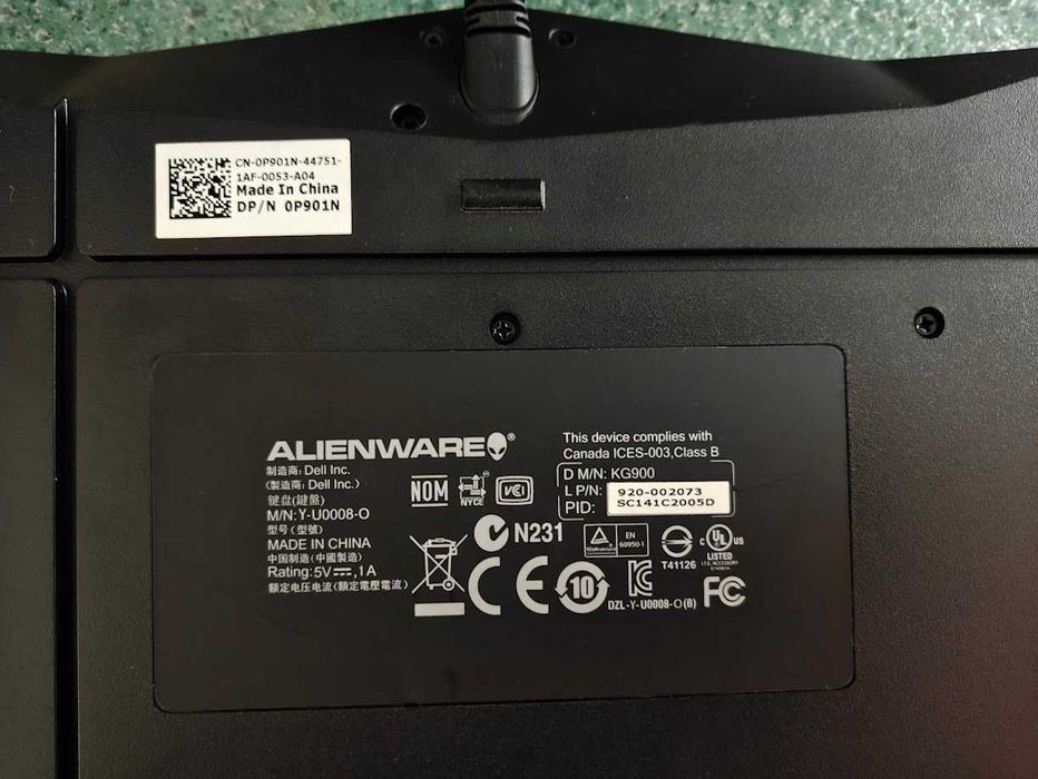 Vand tastatura Alienware