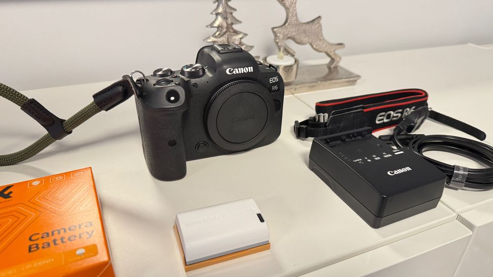 Продавам Canon EOS R6 – безогледално тяло в отлично състояние