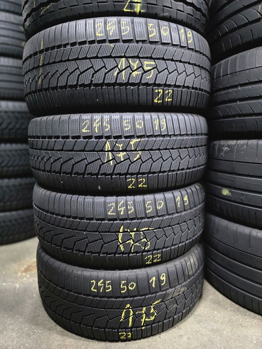 4x 245/50/19 M+S CONTINENTAL 2022 Stare excelenta