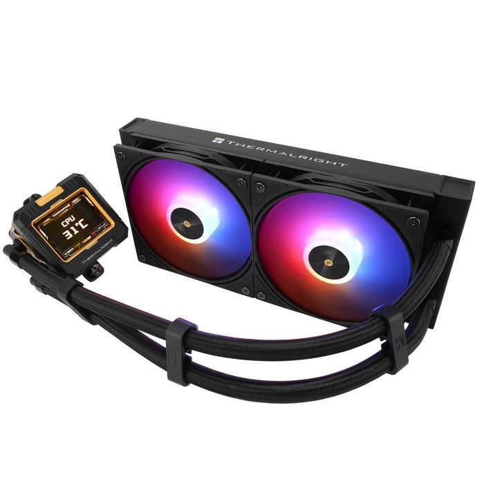 Cooler CPU Lichid Thermalright Frozen Warframe 240 ARGB AIO LCD