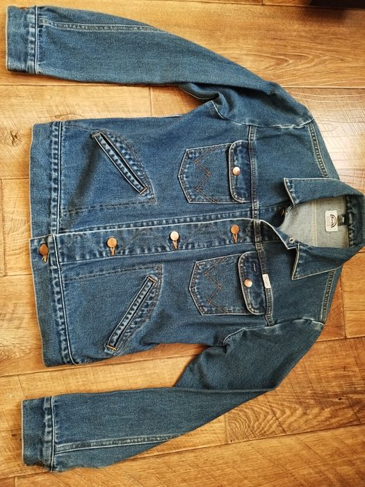 Джинсовая винтажная куртка Wrangler