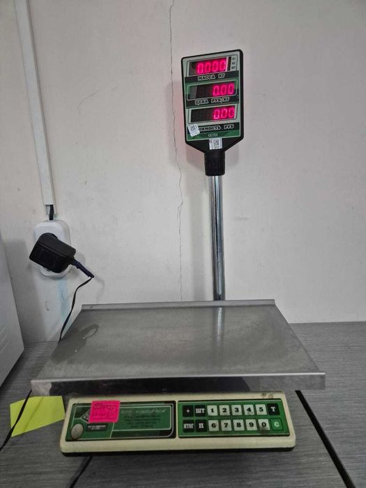 весы торговые электронные, б/у