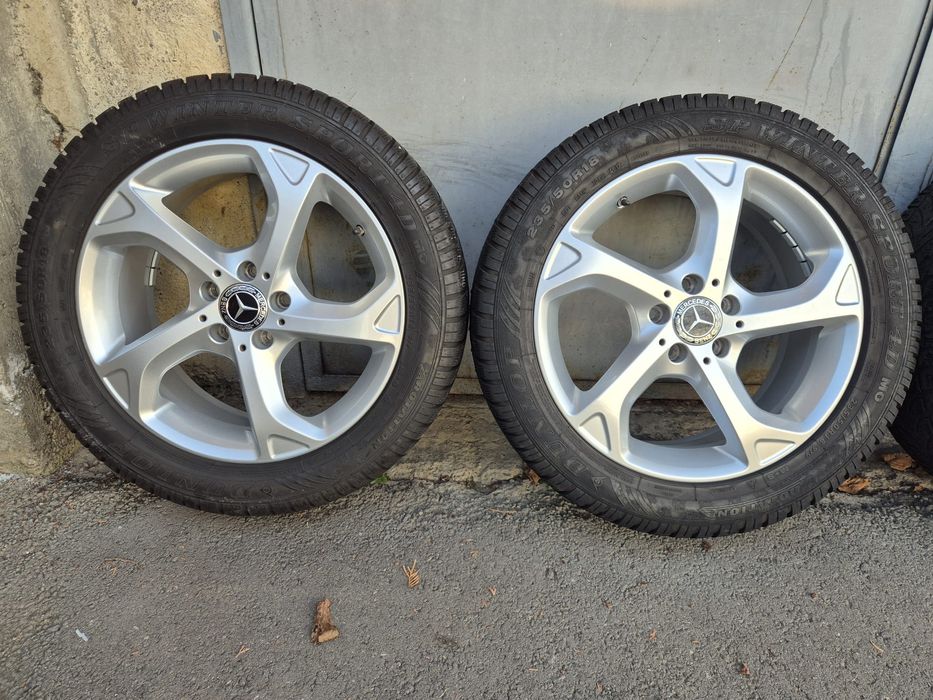 Roti iarna Originale Mercedes GLA W156 X156 18 toli
