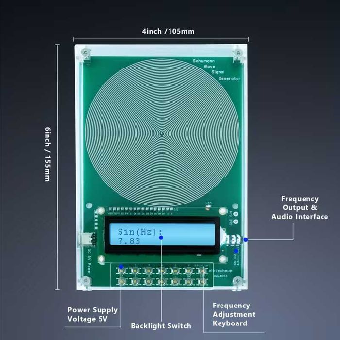 Устройство за спокоен и пълноценен сън – Шуманов резонатор