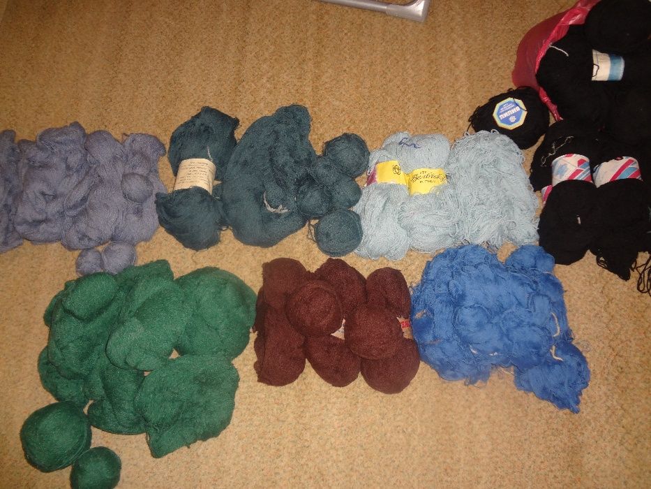 Прежда различни видове и цветове