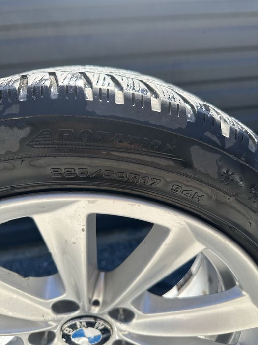 Jante aliaj BMW R17 + cauciucuri iarna 225 / 50 / r17 style 236 - 6780720