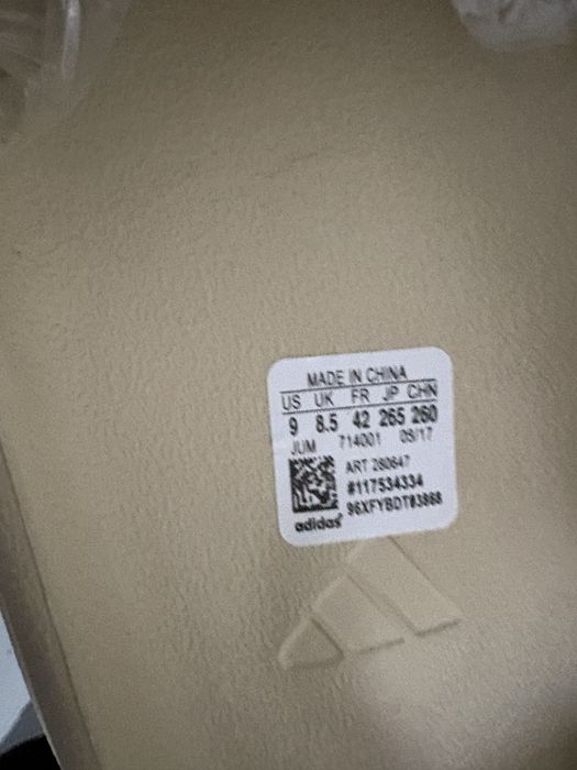 Yeezy slides bone papuci