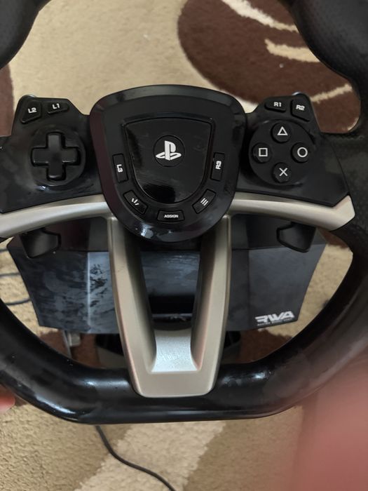 Volan gaming HORI Apex SPF-004U + Pedale PS4/PS5/PC