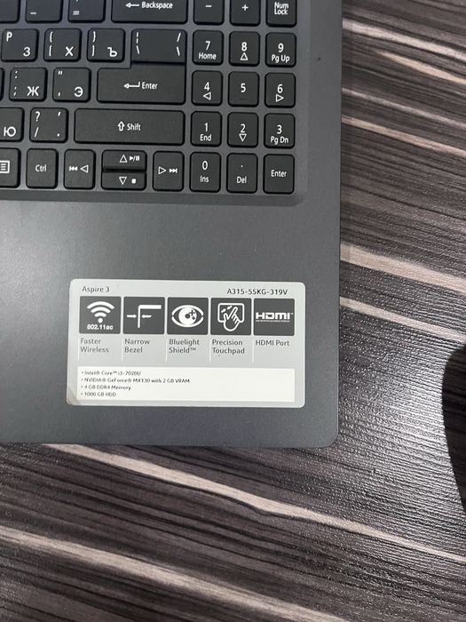 Acer Aspire 3 a315-55kg-319v