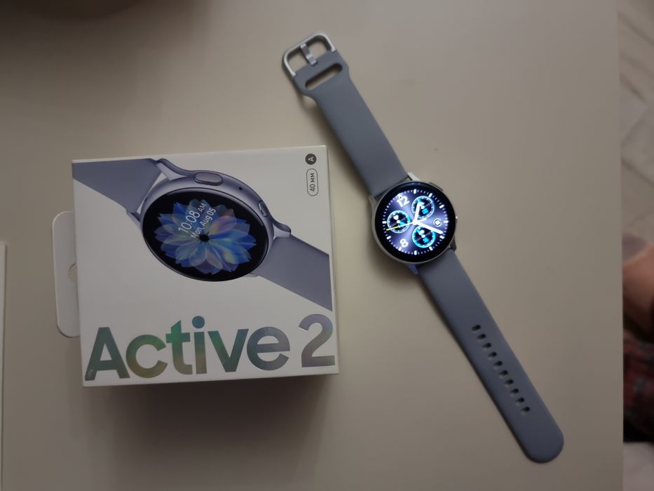 Смарт часы Samsung galaxy watch active 2 Aluminium