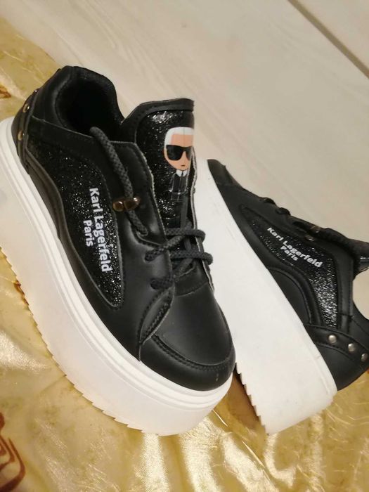 Karl Lagerfeld Дамски маратонки , сникърси , обувки , 37 номер