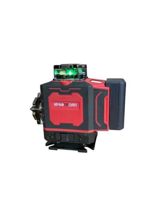 4D лазерен нивелир KraftRoyal 360° с дисплей въртящи глави+тринога-16л