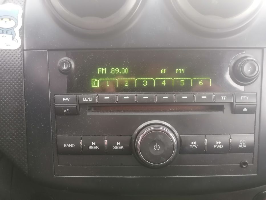 Plaier radio cd Chevrolet.