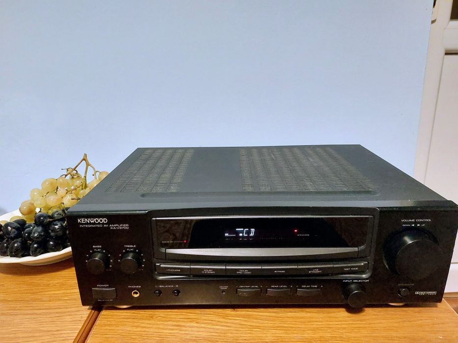 Amplificator statie Kenwood KA-V3700 2x 100w sau 5x 70w, Radio FM
