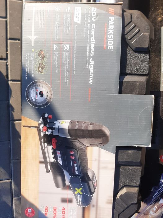 Fierastrau pendular Parkside Performance 20V, nou, cu garantie