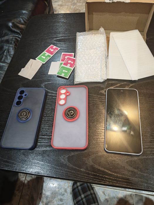 Samsung A35 ice blue гаранционен