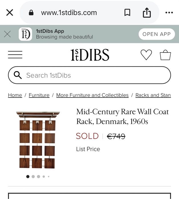 Стенна закачалка / 70-те