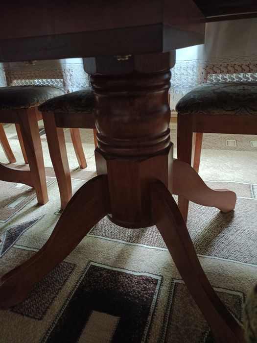 Стол обеденный +10 стульев