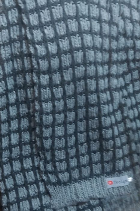 Шарф крупной вязки