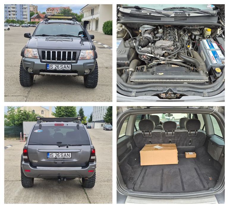 Jeep Grand Cherokee Jeep Grand Cherokee 2004 2.7 CRD 163 CP automata / RATE fara avans