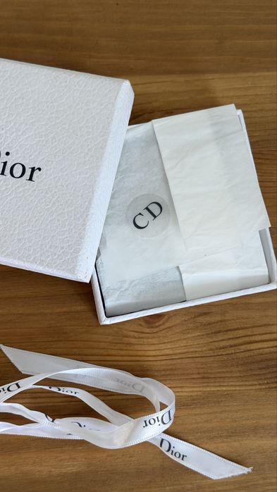 Серьги Dior , цвет - коралл, оригинал
