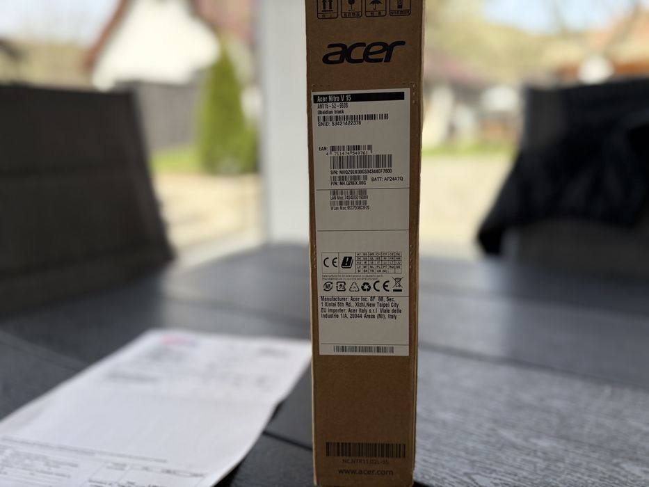 Acer Gaming Nitro V15 (i9 / 1T SSd / 32gb Ram)