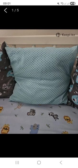 Бортики на кроватку